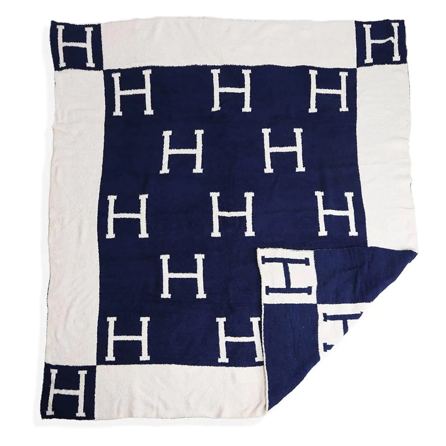 Monogram H Blanket