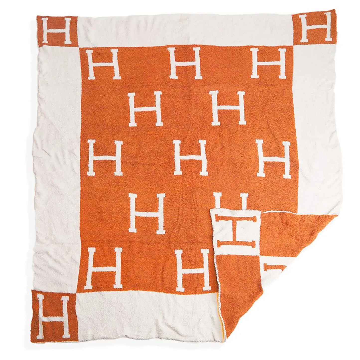 Monogram H Blanket