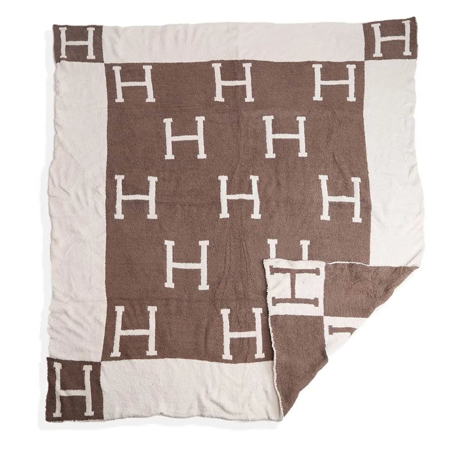 Monogram H Blanket